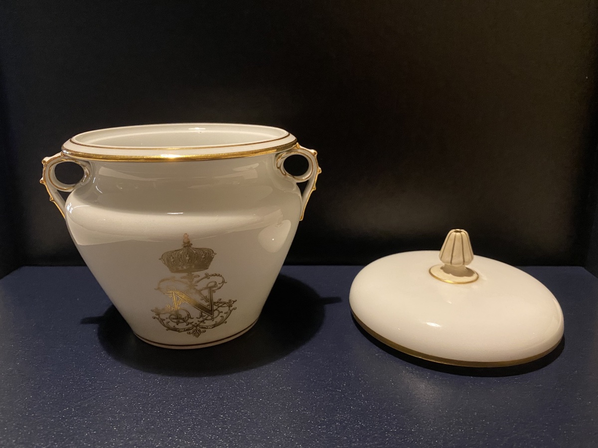 Napoleon III Sèvres Sugar Bowl -photo-5