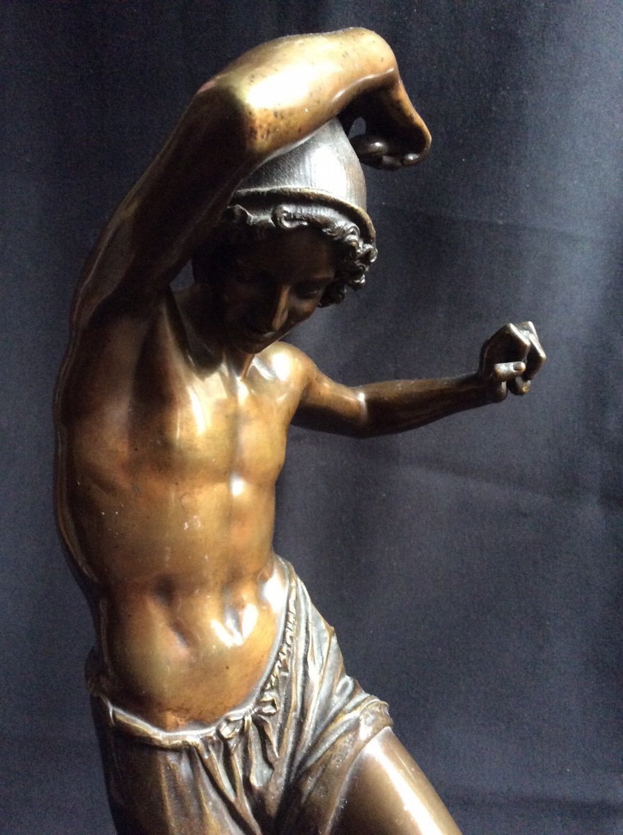 Bronze: Young Fisherman Dancing The Tarantella-photo-7