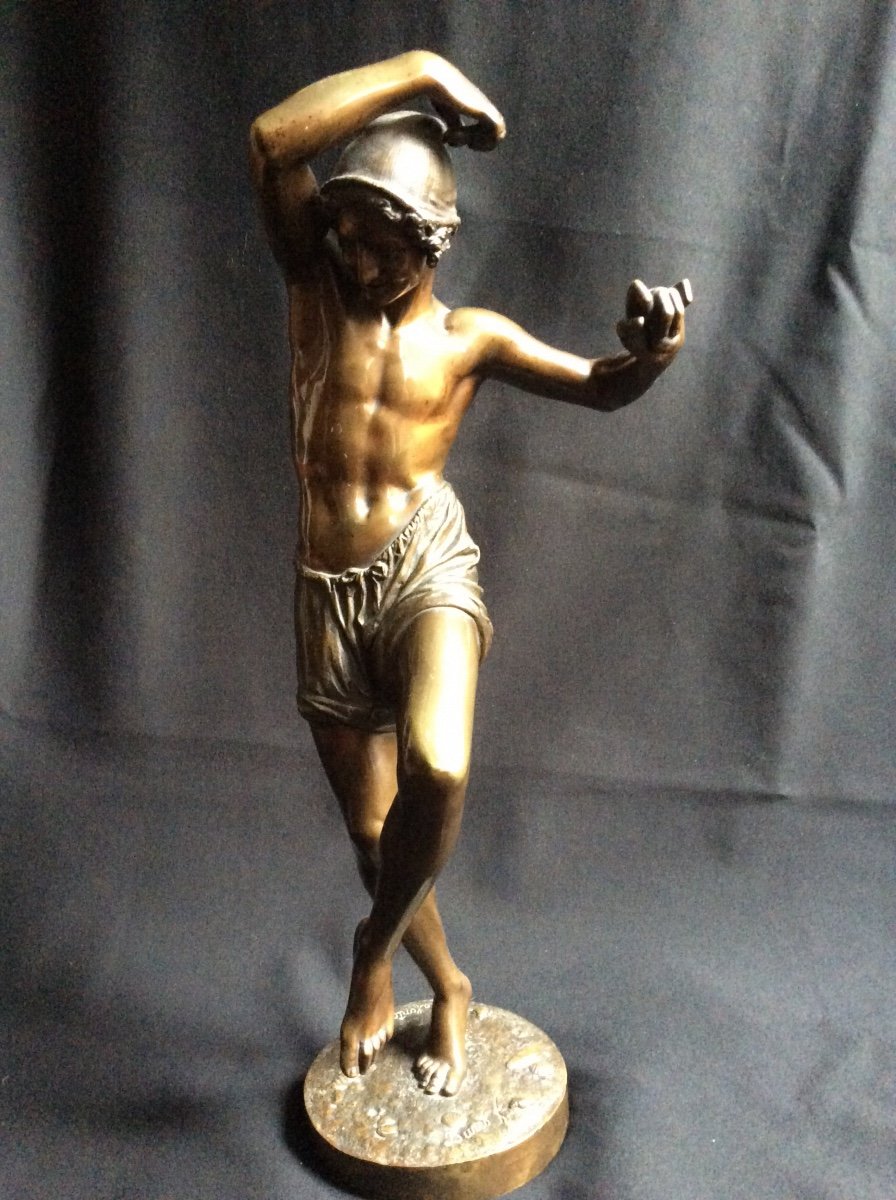 Bronze: Young Fisherman Dancing The Tarantella-photo-4