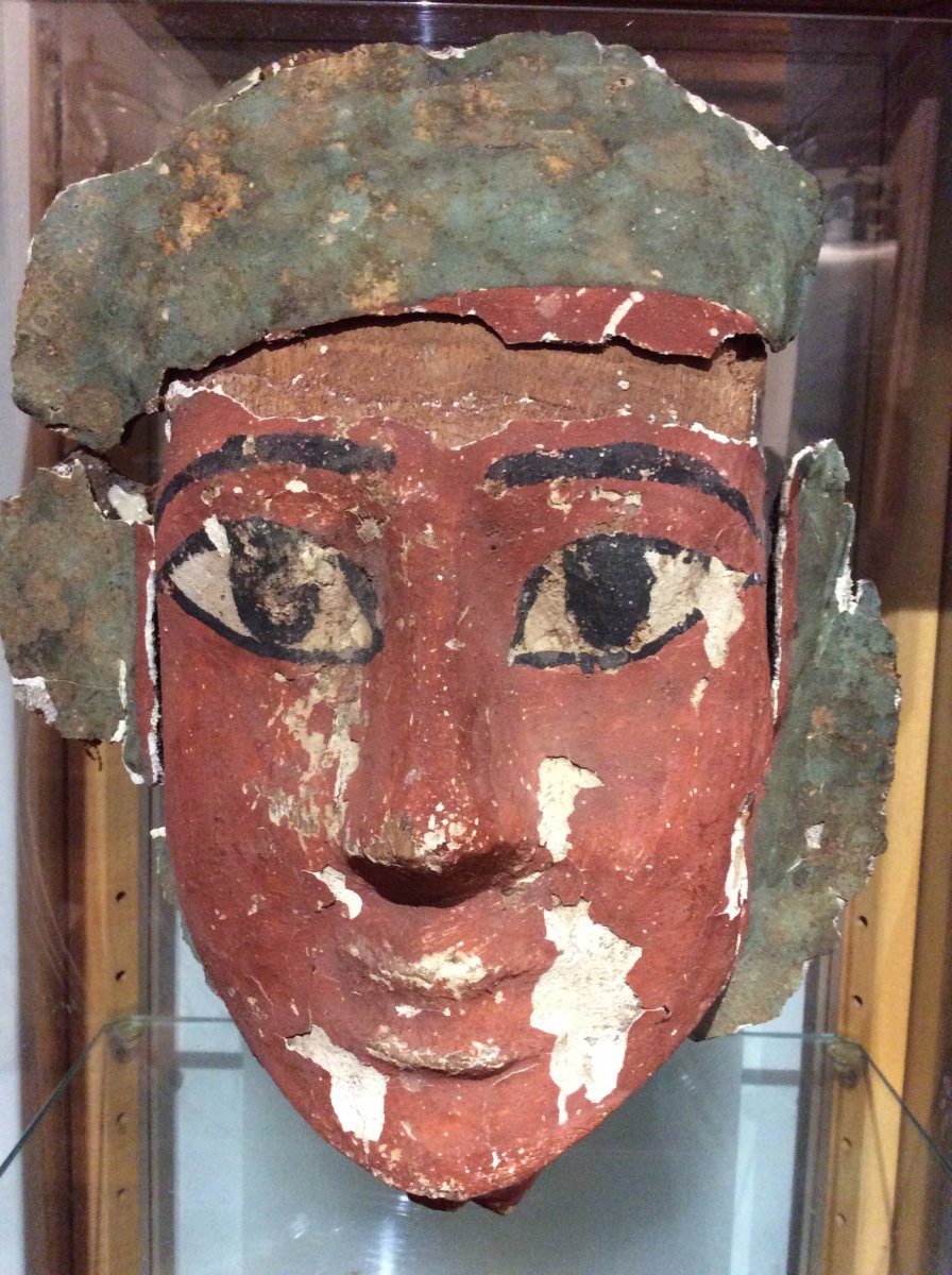 MASQUE FUNÉRAIRE, ÉGYPTE-photo-3