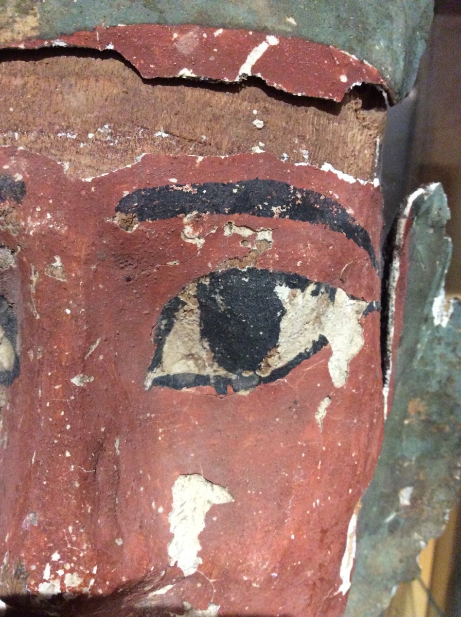 MASQUE FUNÉRAIRE, ÉGYPTE-photo-4