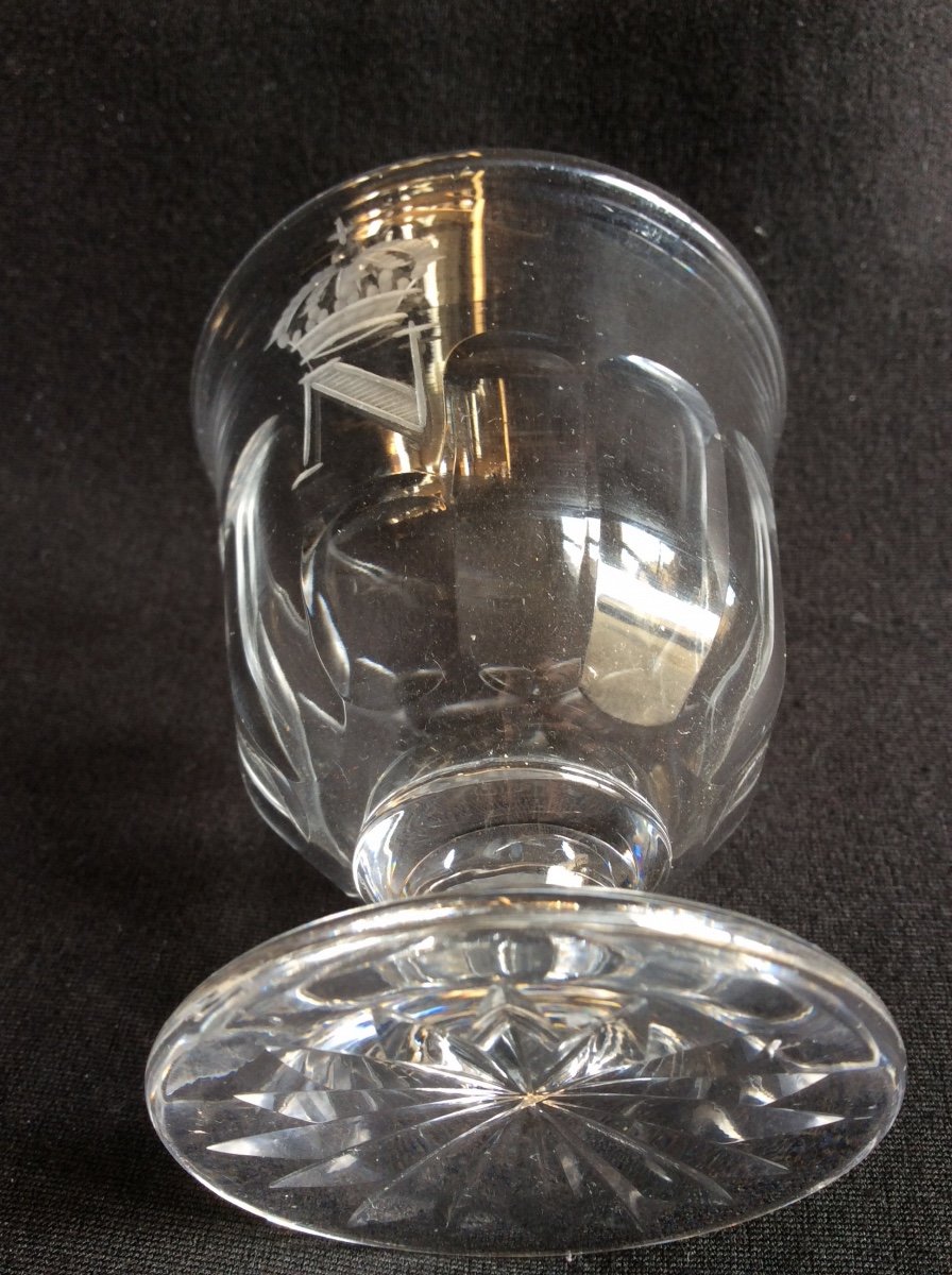 Baccarat Napoleon III Crystal Glass-photo-3