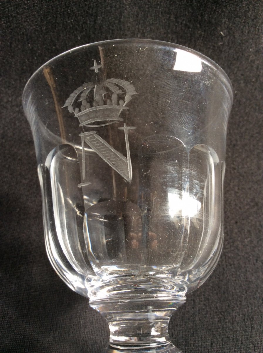 Baccarat Napoleon III Crystal Glass-photo-2