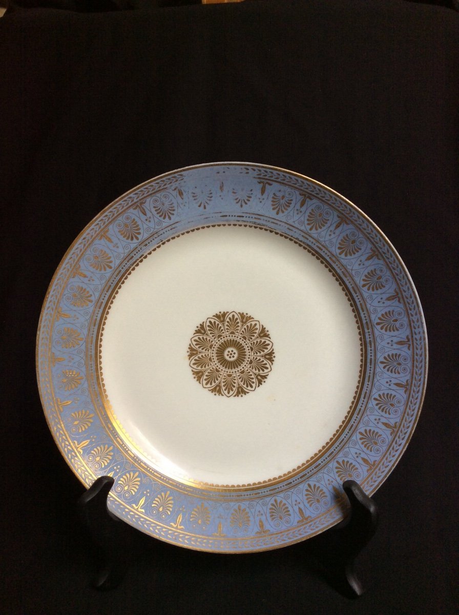 Assiette Plate Sèvres  1854 -photo-4