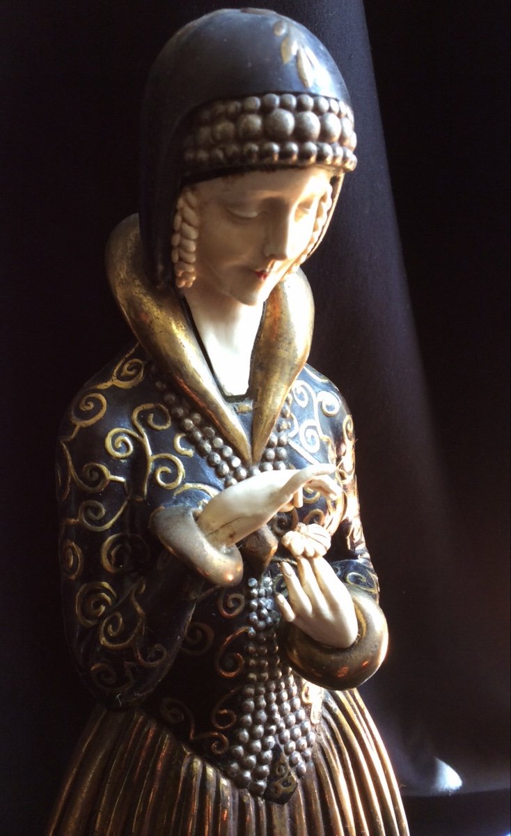 Art Deco Sculpture Demetre Chiparus 1886-1947-photo-7