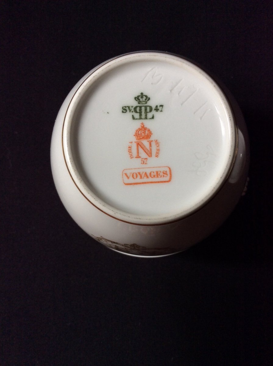 Sugar Pot From Napoleon III Travel Service.-photo-4