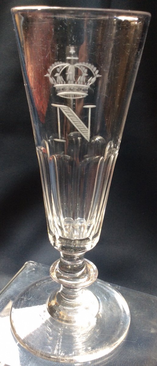 Champagne Flute Napoleon III-photo-5