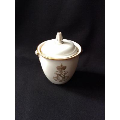 Sugar Pot From Napoleon III Travel Service.