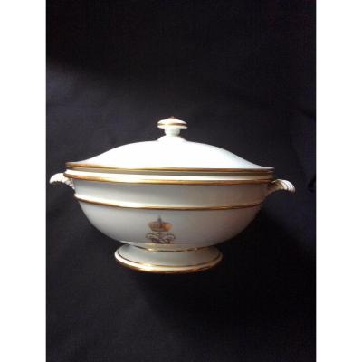 Napoléon III Sèvres Porcelain Vegetable Dish