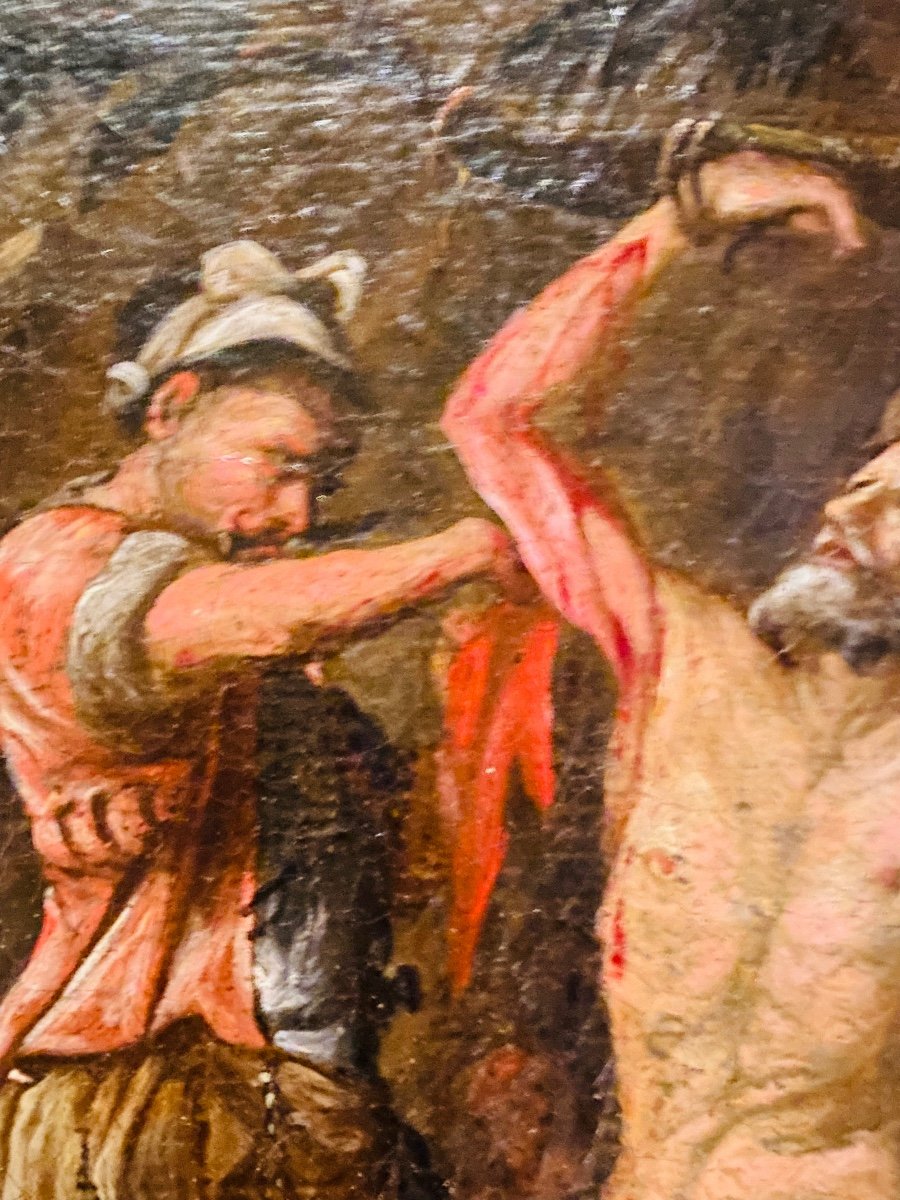 The Martyrdom Of Saint Bartholomew, Italian School Of The XVII Eme Century-photo-2