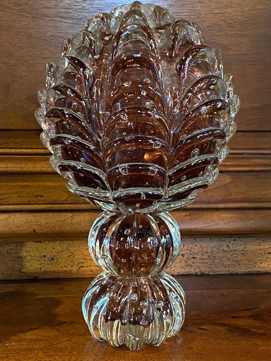 Paire De Boules En Verre De Murano, Circa 1970-1980-photo-3