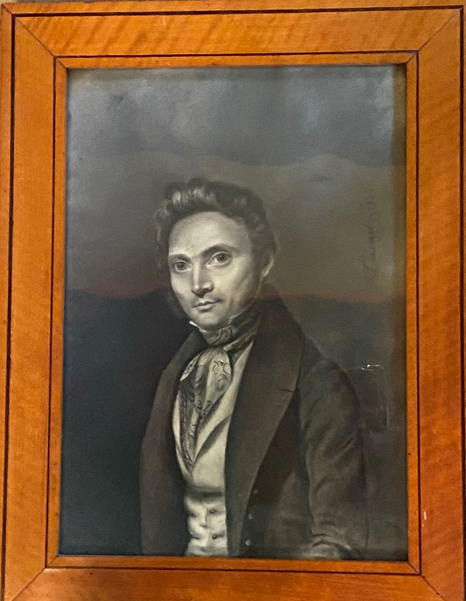 Beautiful Portrait Of A Man With Favorites Signed Cassart And Dated 1895