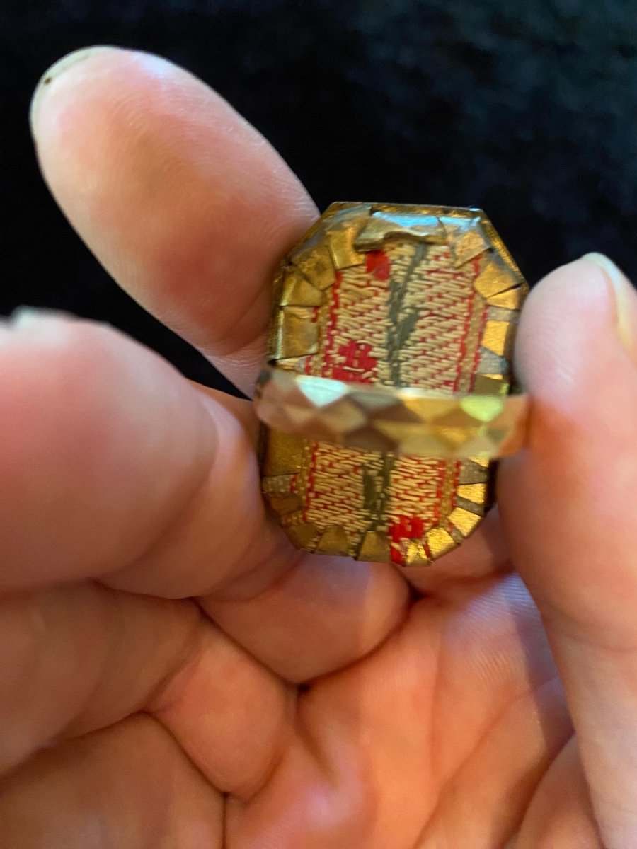 Bague Portrait Du 18 Eme Siècle, Gentilhomme à La Perruque -photo-4