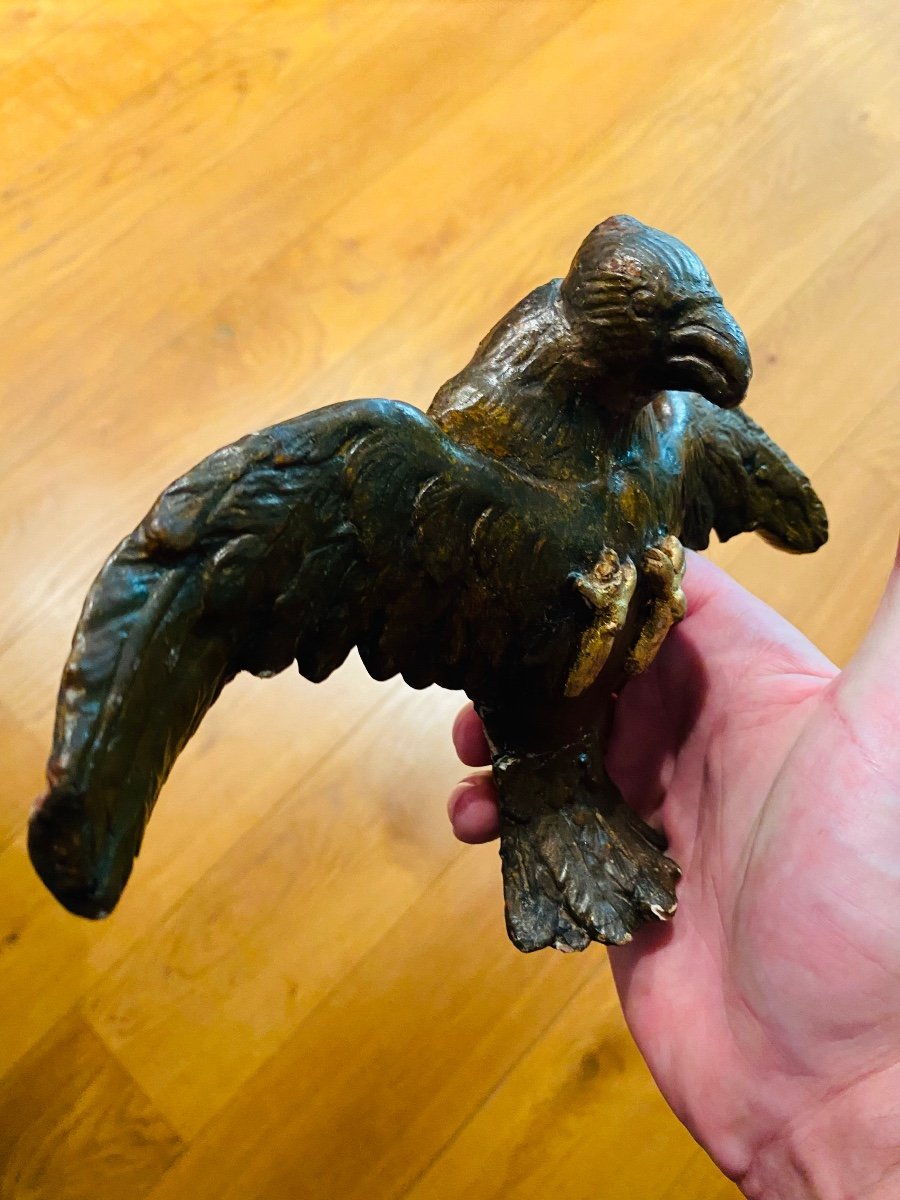 Dove In Carved Wood, Holy Spirit From The 18th Century-photo-1
