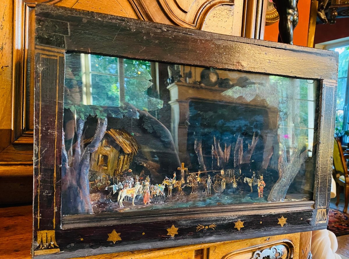 Proantic: Diorama Reconstitution Paysage De Bord De Mer