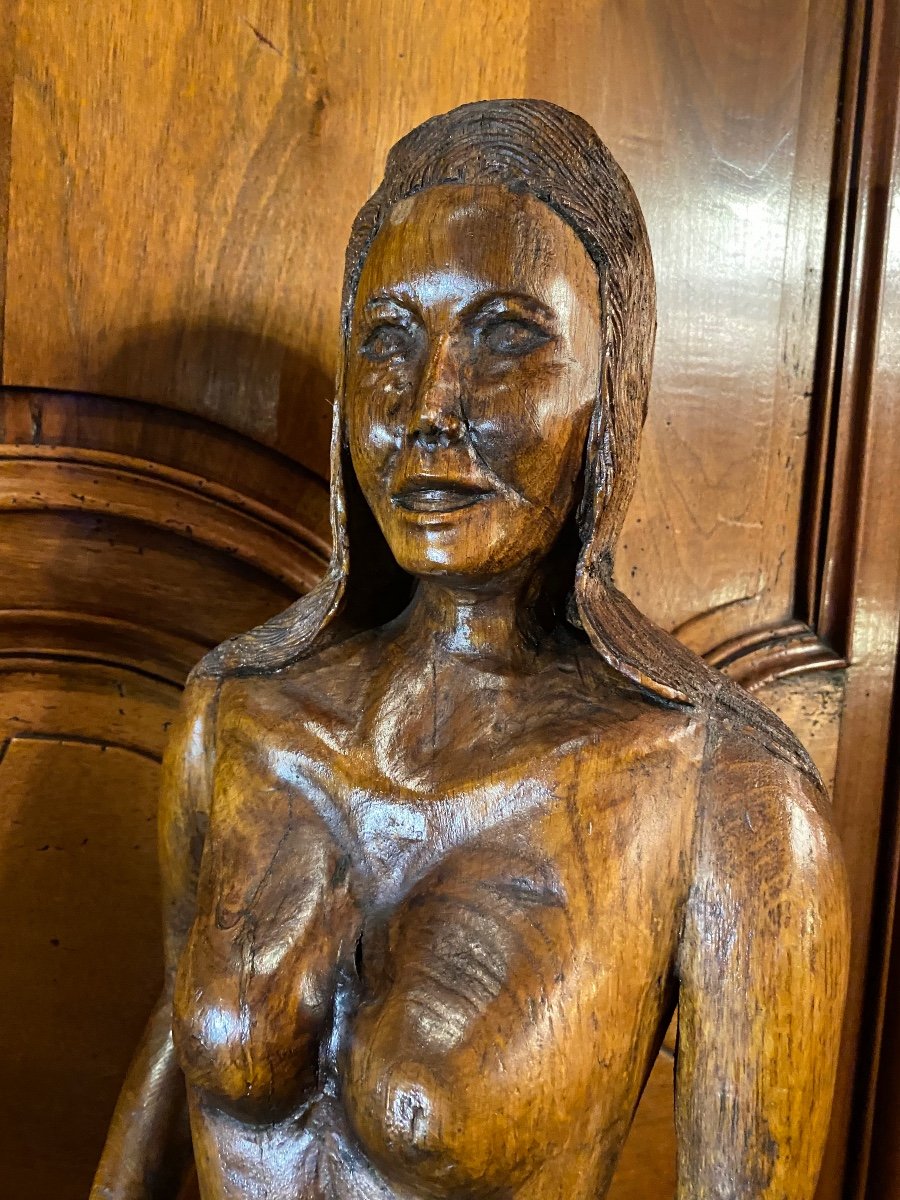 Art Brut, Popular Art Early 20th Century: Mermaid With Trident-photo-4