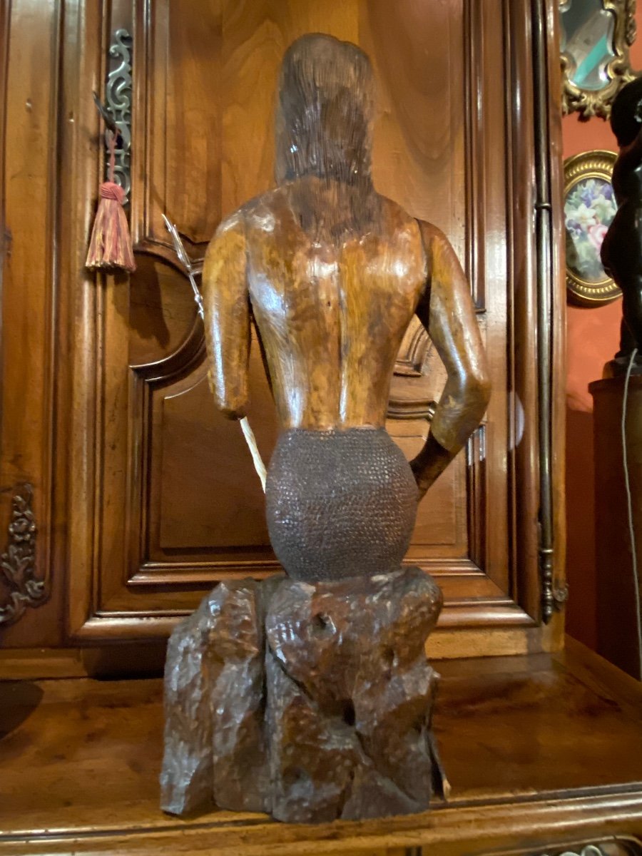 Art Brut, Popular Art Early 20th Century: Mermaid With Trident-photo-5