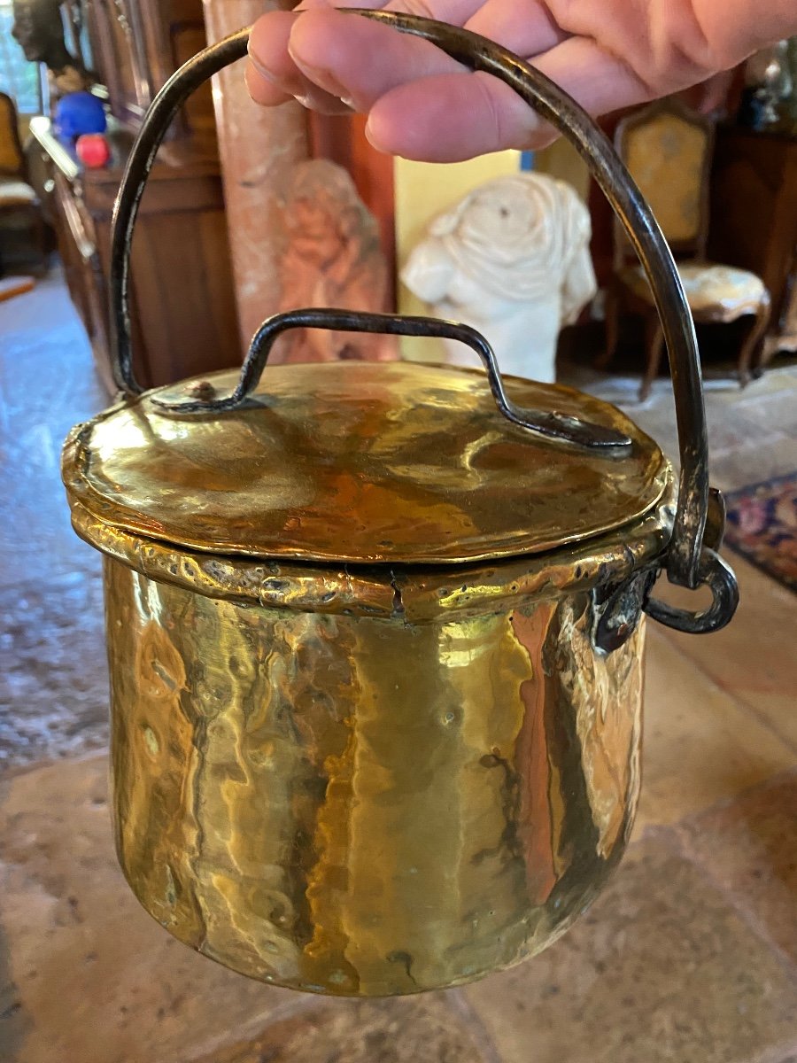 Small Copper Cauldron Late 19th Century