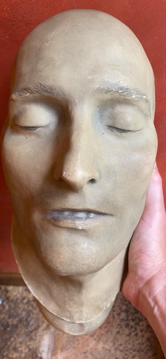 Beau Masque Mortuaire De Napoléon Bonaparte -photo-3