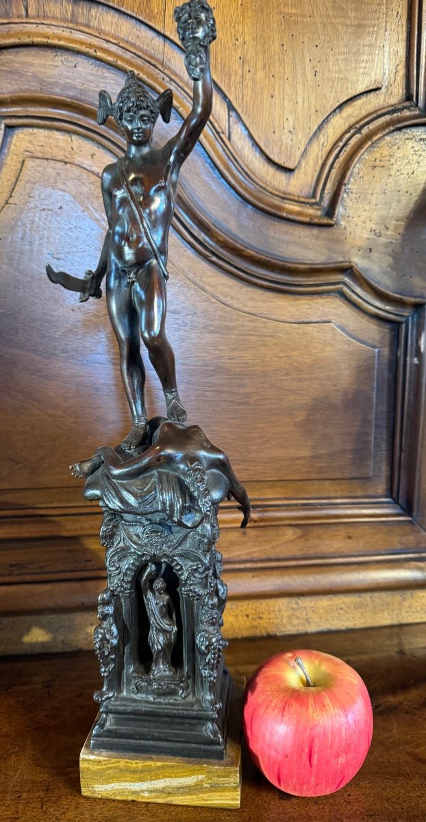 Perseus And The Head Of Medusa, After Benvenuto Cellini, Grand Tour Bronze, 19th Century