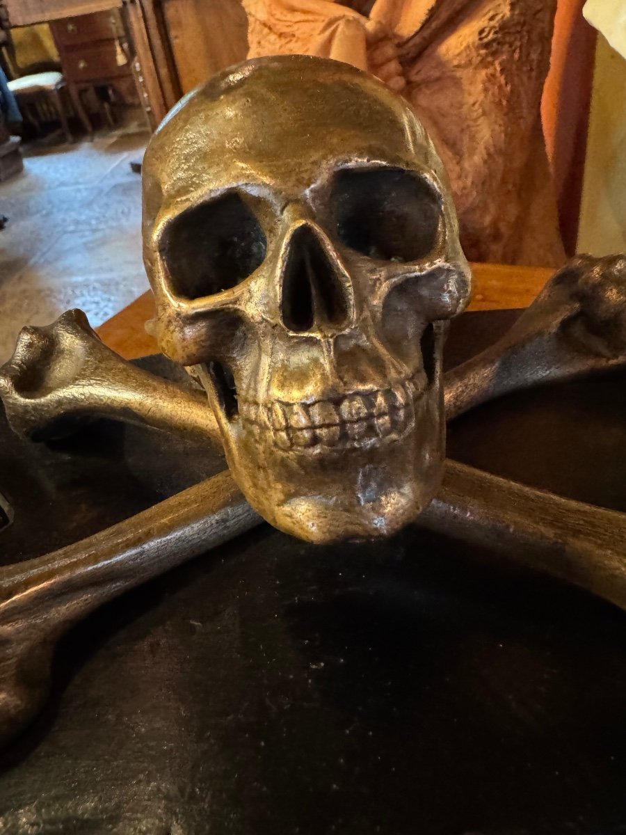 Vanity Inkwell Forming A Memento Mori, Late 19th Century -photo-4