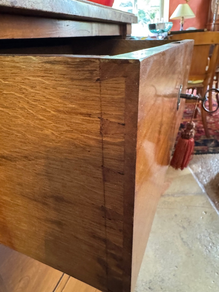 Commode D’entre Deux En Acajou Du XIX Eme Siècle -photo-6