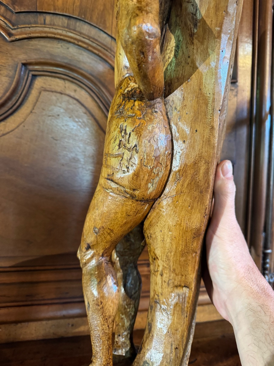 High Period, Saint Sebastian Around 1500 In Poplar -photo-8