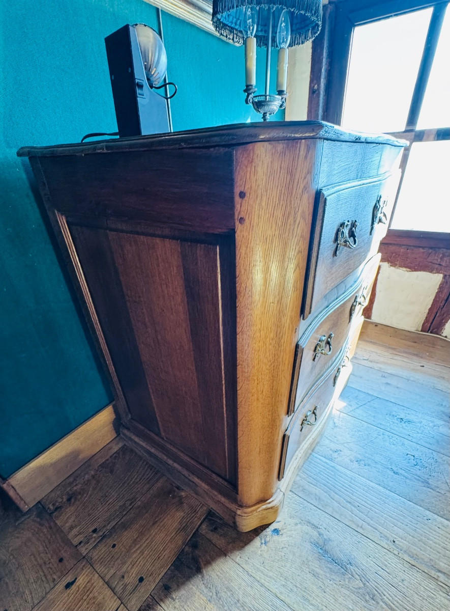 Regency Period Woodwork Chest Of Drawers, 18th Century -photo-3