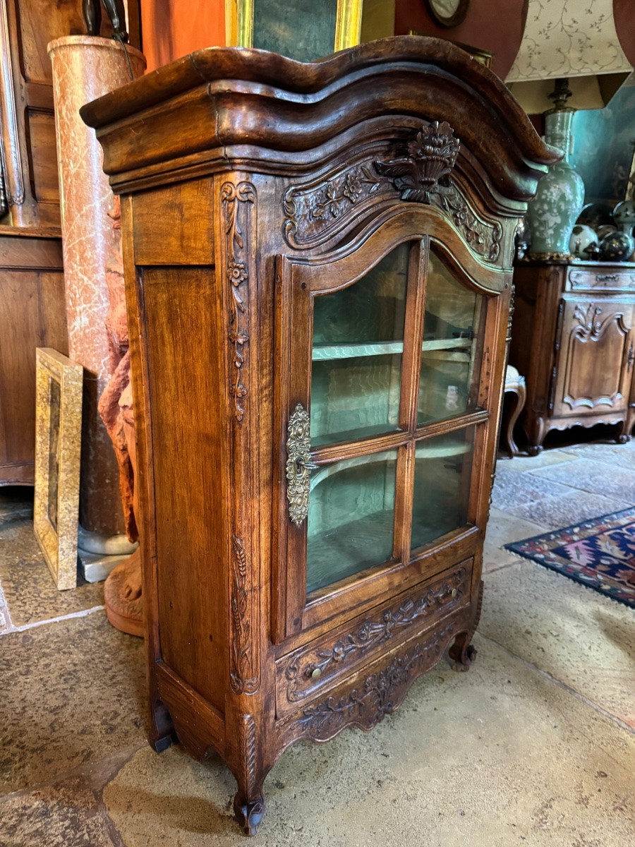 Verriot provençal en noyer du XIX eme siècle -photo-4