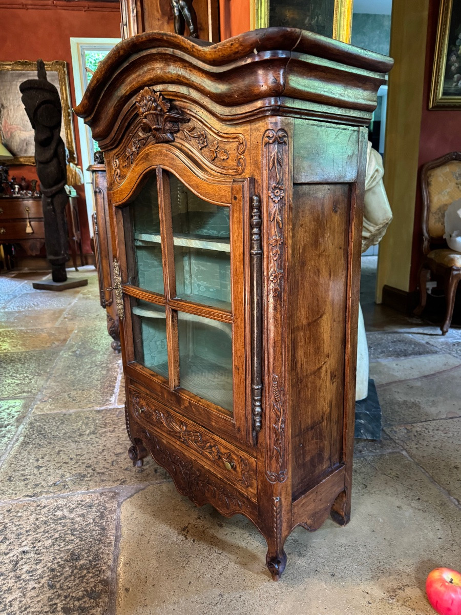 Verriot provençal en noyer du XIX eme siècle -photo-7