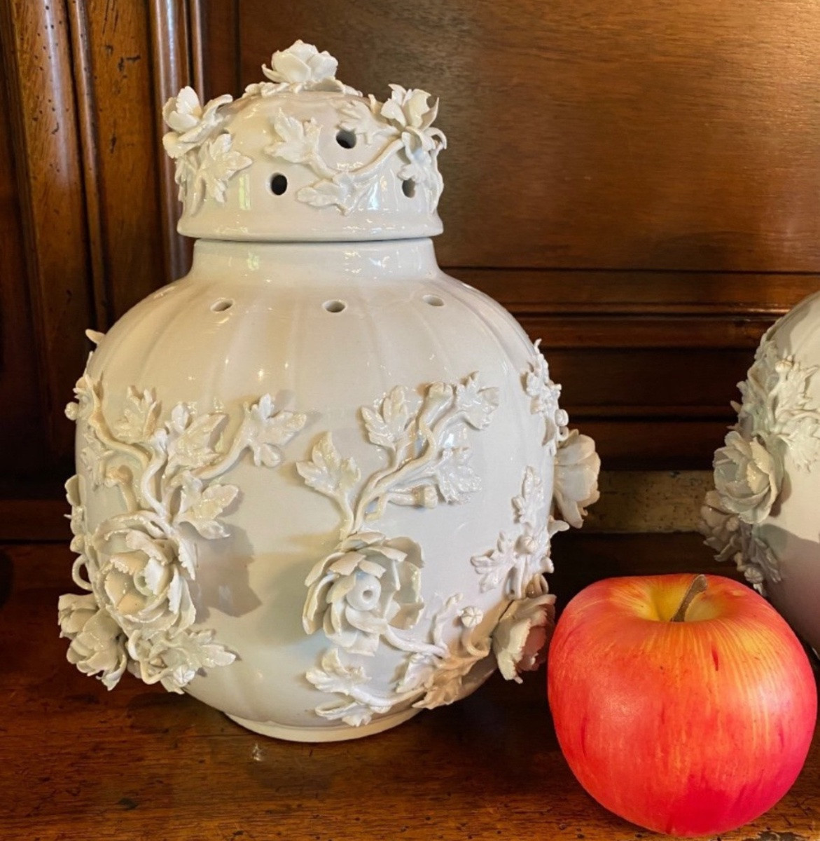 Pair Of Potpourris By Samson, Late 19th Century-photo-1