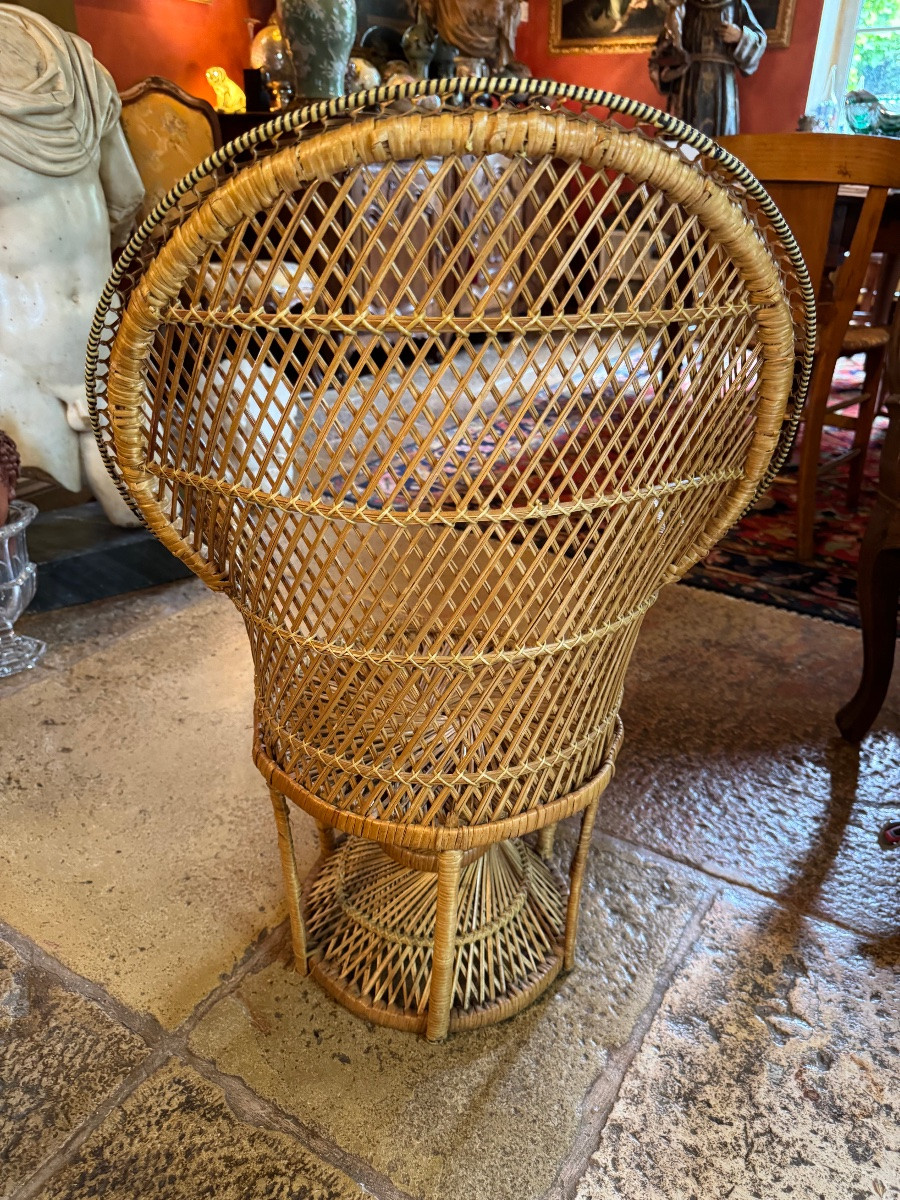 Fauteuil d’enfant, diminutif d’un fauteuil dit « d’Emmanuelle », vers 1950-photo-4