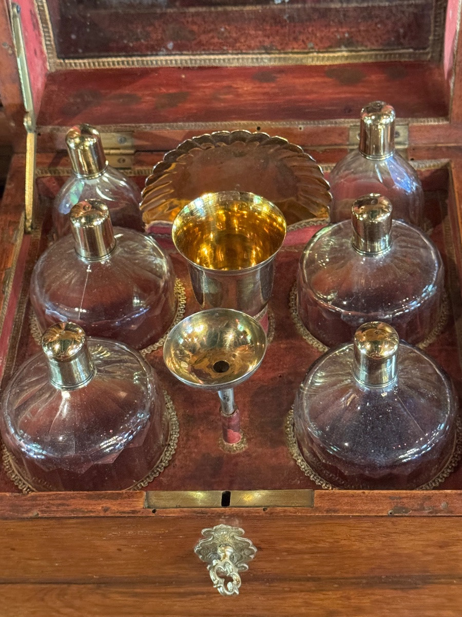 Grand coffret nécessaire à odeurs ou à senteurs du XVIII eme siècle -photo-2