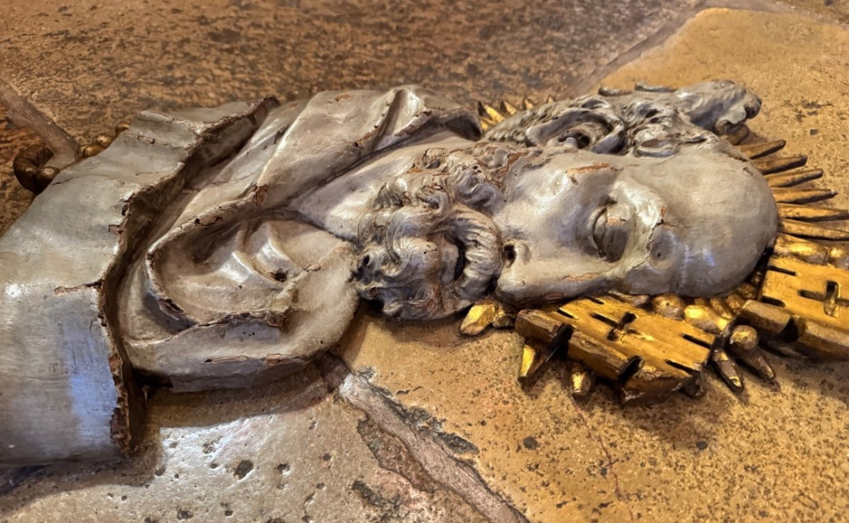 Saint Pierre Et Saint Paul En Bois Sculpté Du XVIII Eme Siècle-photo-4
