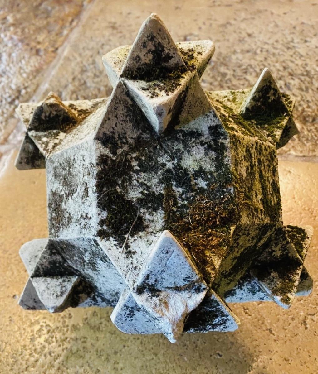 Paire De Pierres De Sorcellerie Du XIX Eme Siècle-photo-3