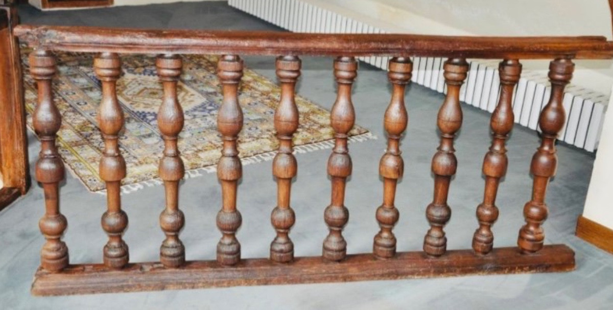 Large Louis XIV Period Balustrade, 18th Century, Beautiful Interior Item 