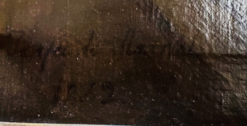 Portrait Of A Saint, Signed, 19th Century-photo-5