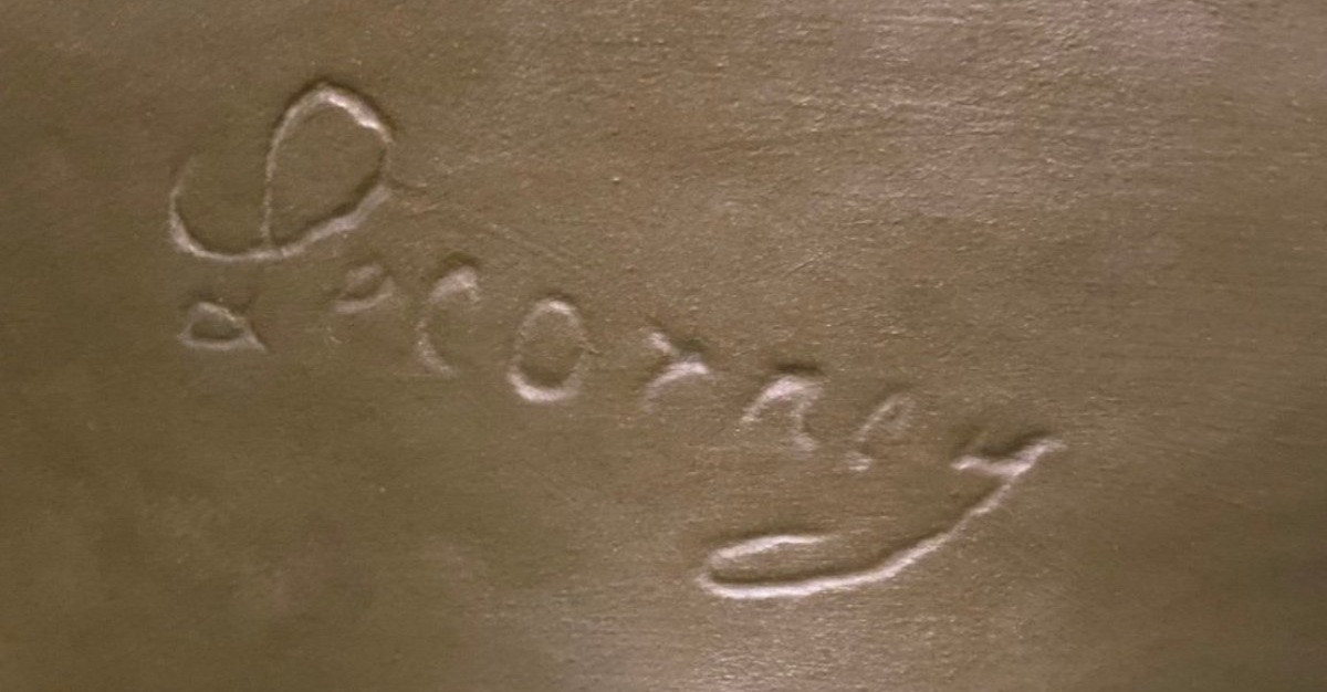 Méphistophélès, Grand Buste Signé Lecorney Vers 1884-photo-4