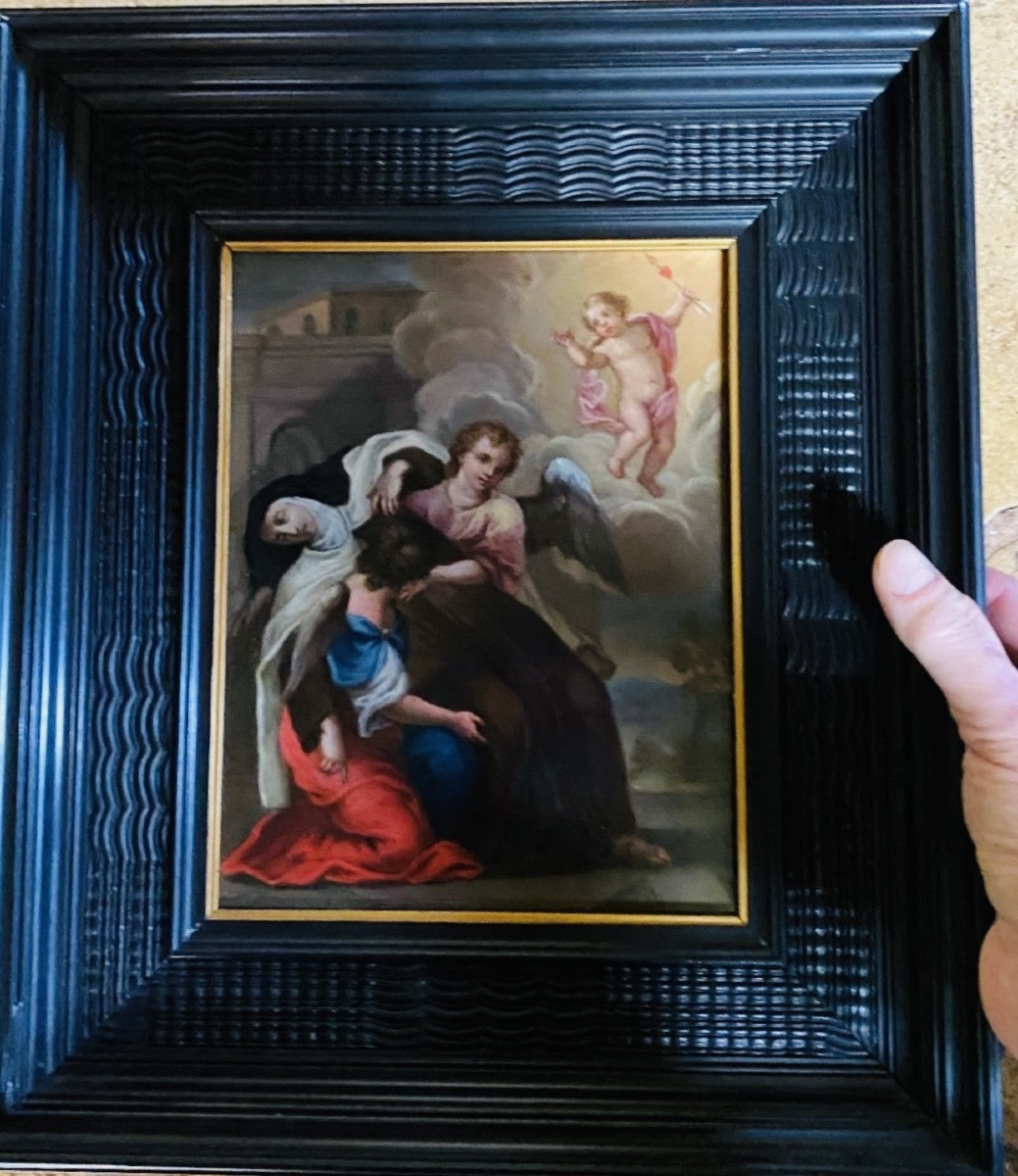 La Pâmoison De Sainte Thérèse, XVIII Eme Siècle-photo-3