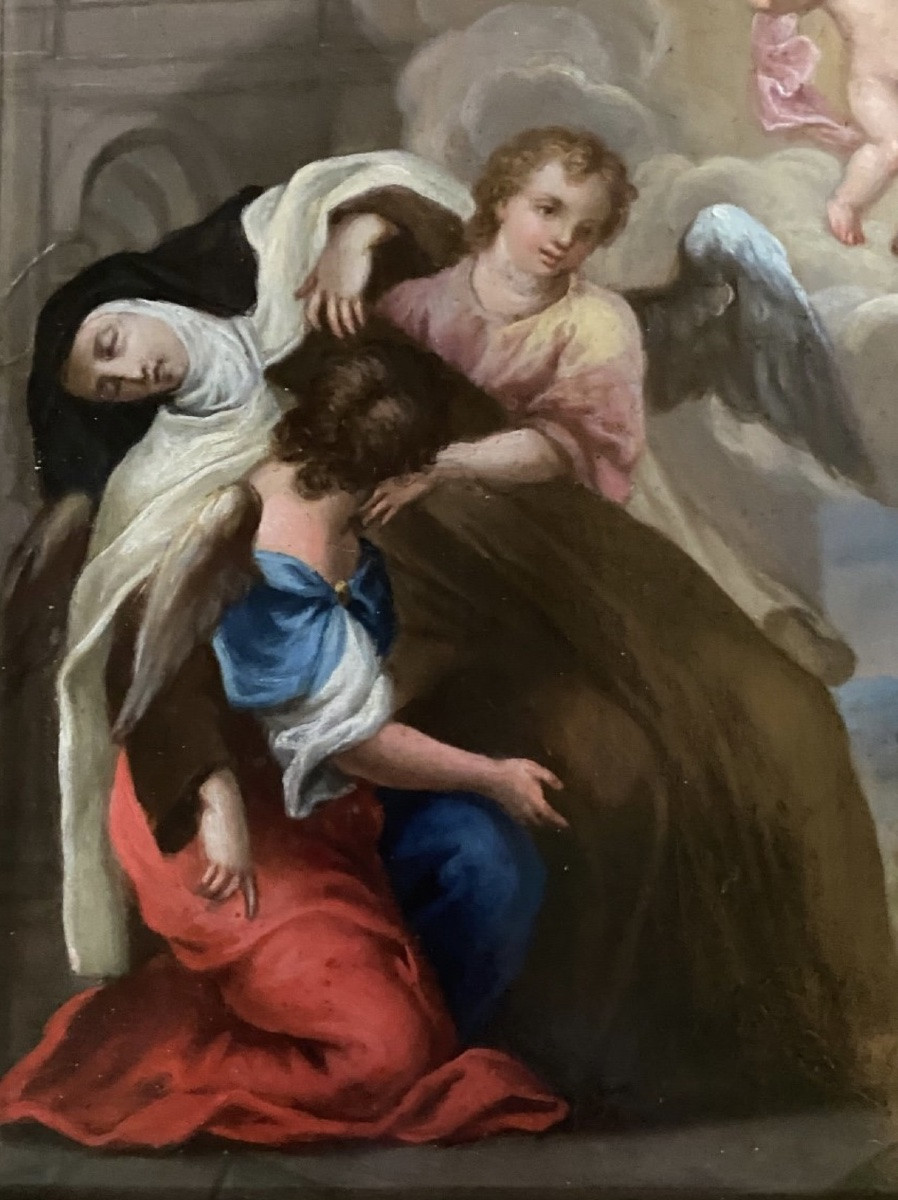 La Pâmoison De Sainte Thérèse, XVIII Eme Siècle-photo-2