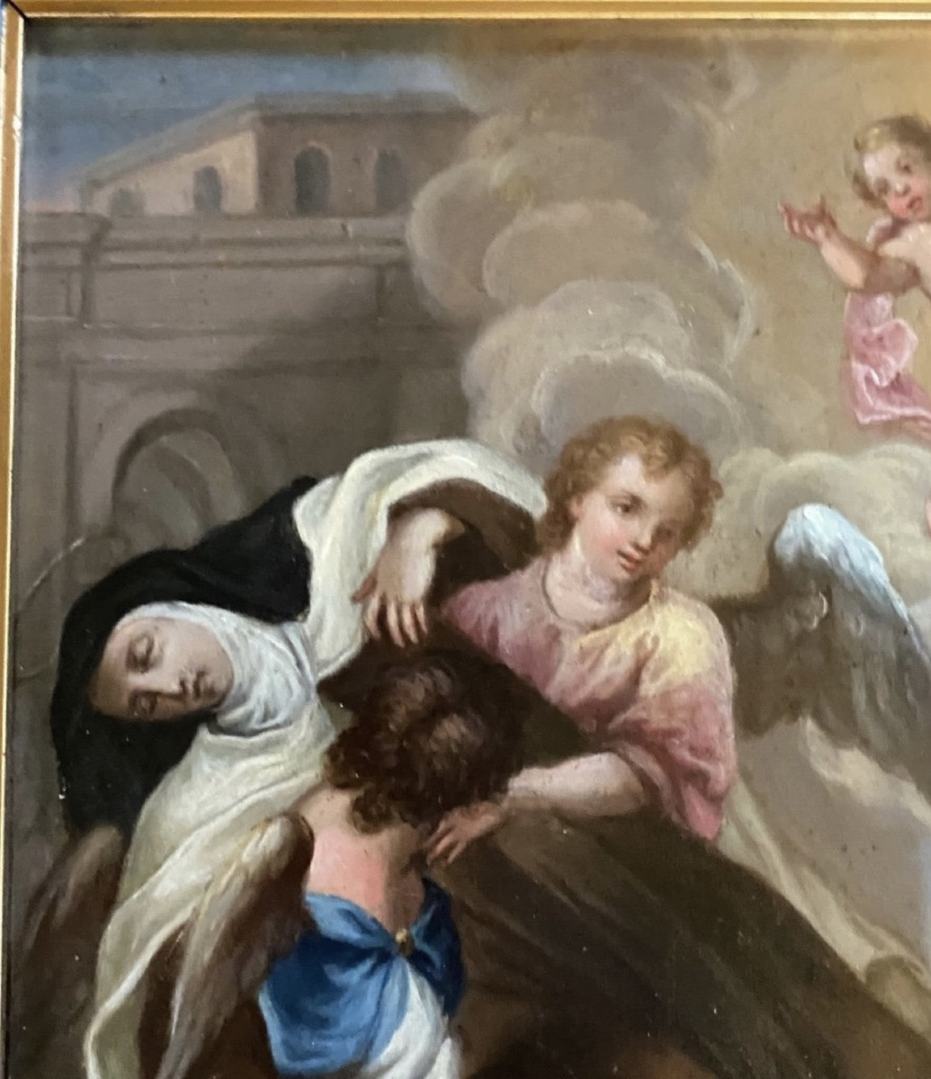 La Pâmoison De Sainte Thérèse, XVIII Eme Siècle-photo-5