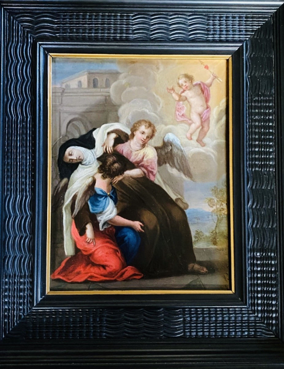 La Pâmoison De Sainte Thérèse, XVIII Eme Siècle-photo-6