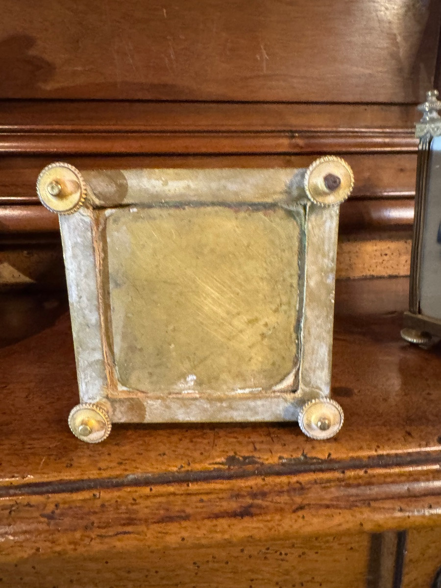Pair Of Louis XVI Style Blue-veined Flower Boxes -photo-3