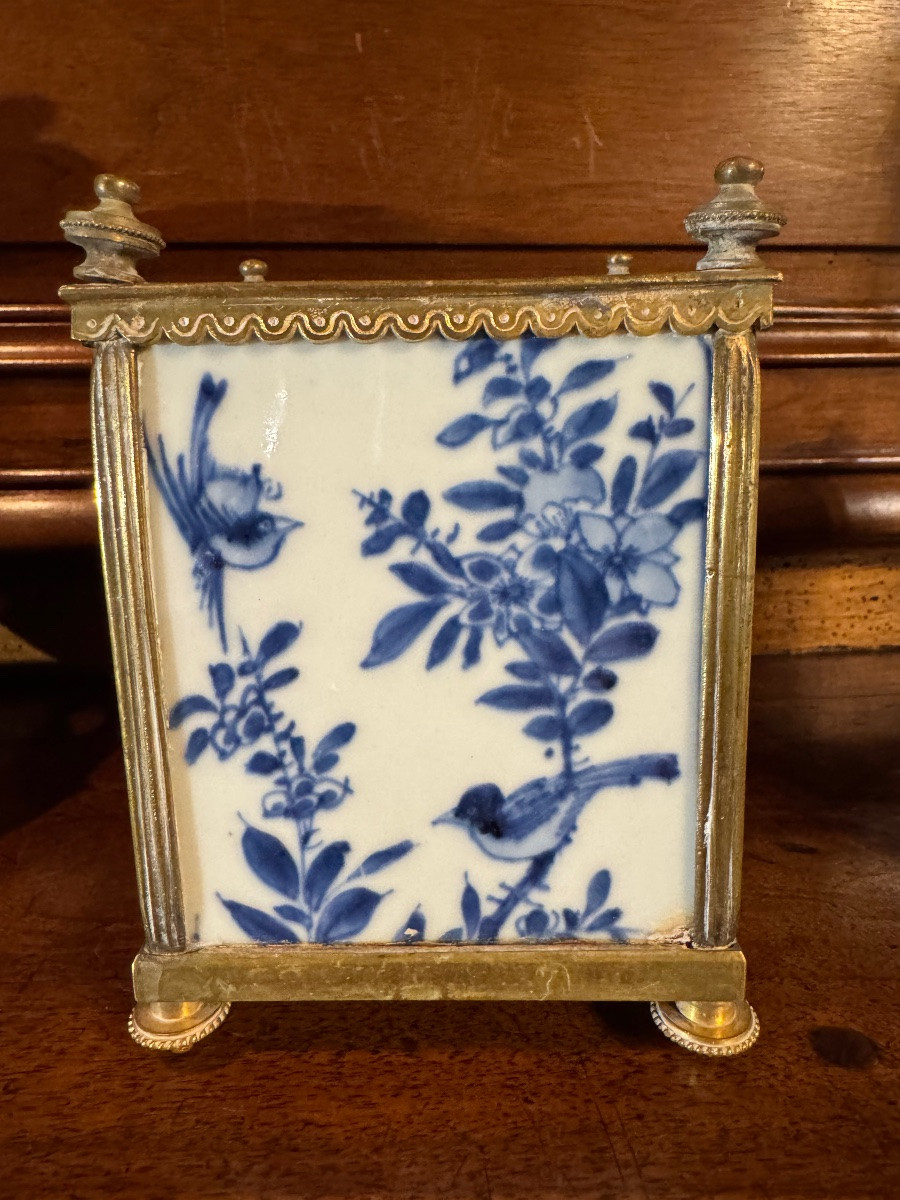 Pair Of Louis XVI Style Blue-veined Flower Boxes -photo-6