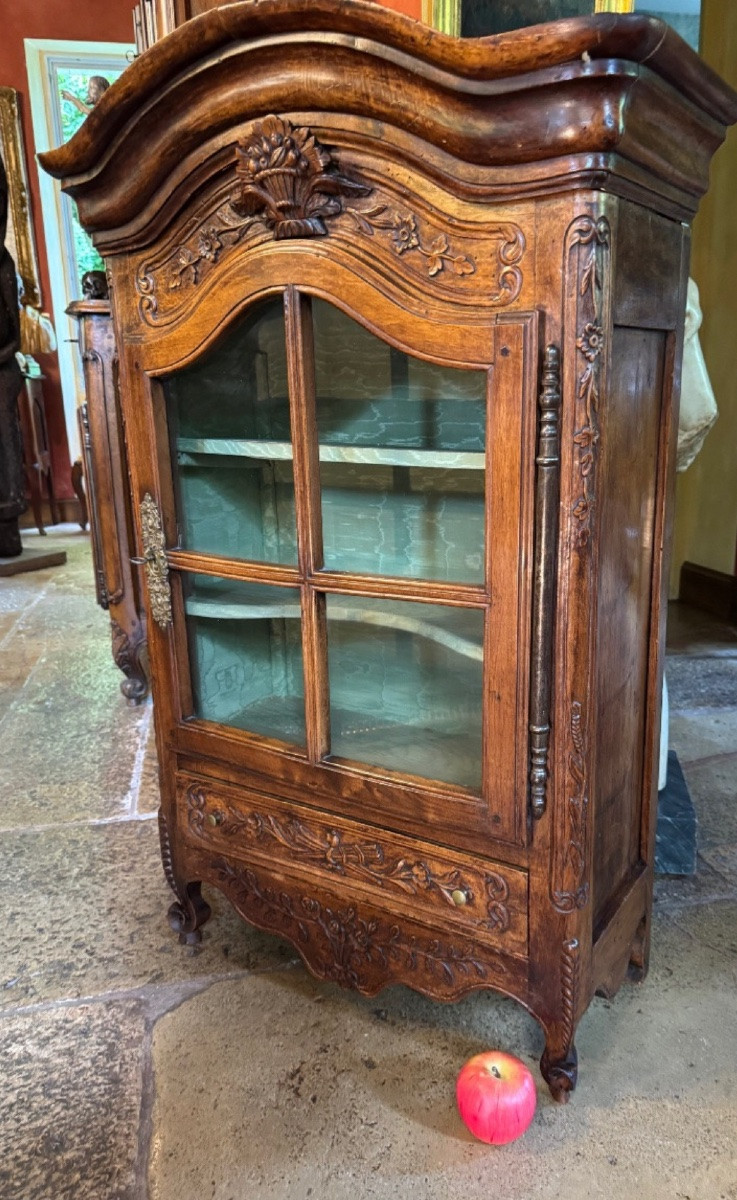 Verriot provençal en noyer du XIX eme siècle, superbe qualité -photo-2