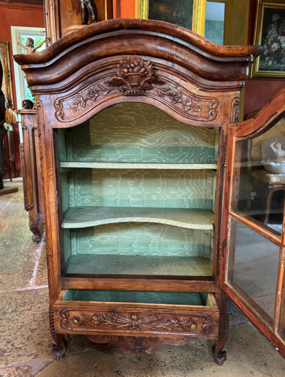 Verriot provençal en noyer du XIX eme siècle, superbe qualité -photo-1