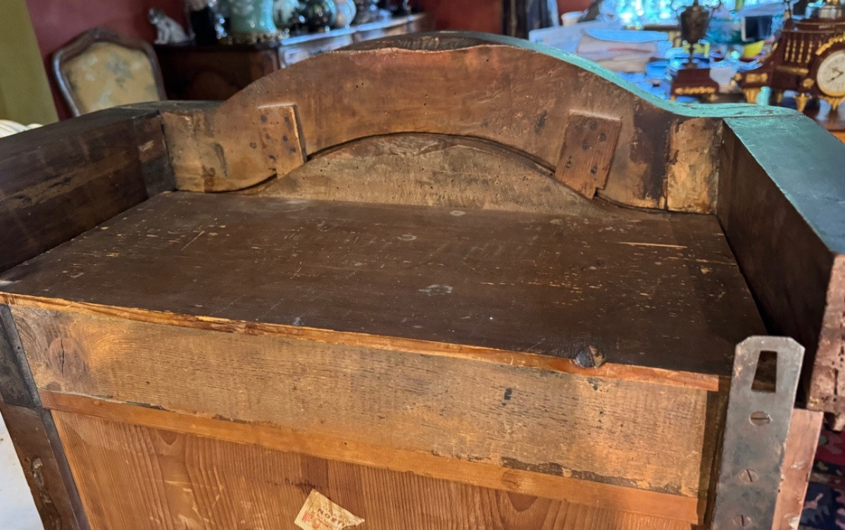 Verriot provençal en noyer du XIX eme siècle, superbe qualité -photo-4