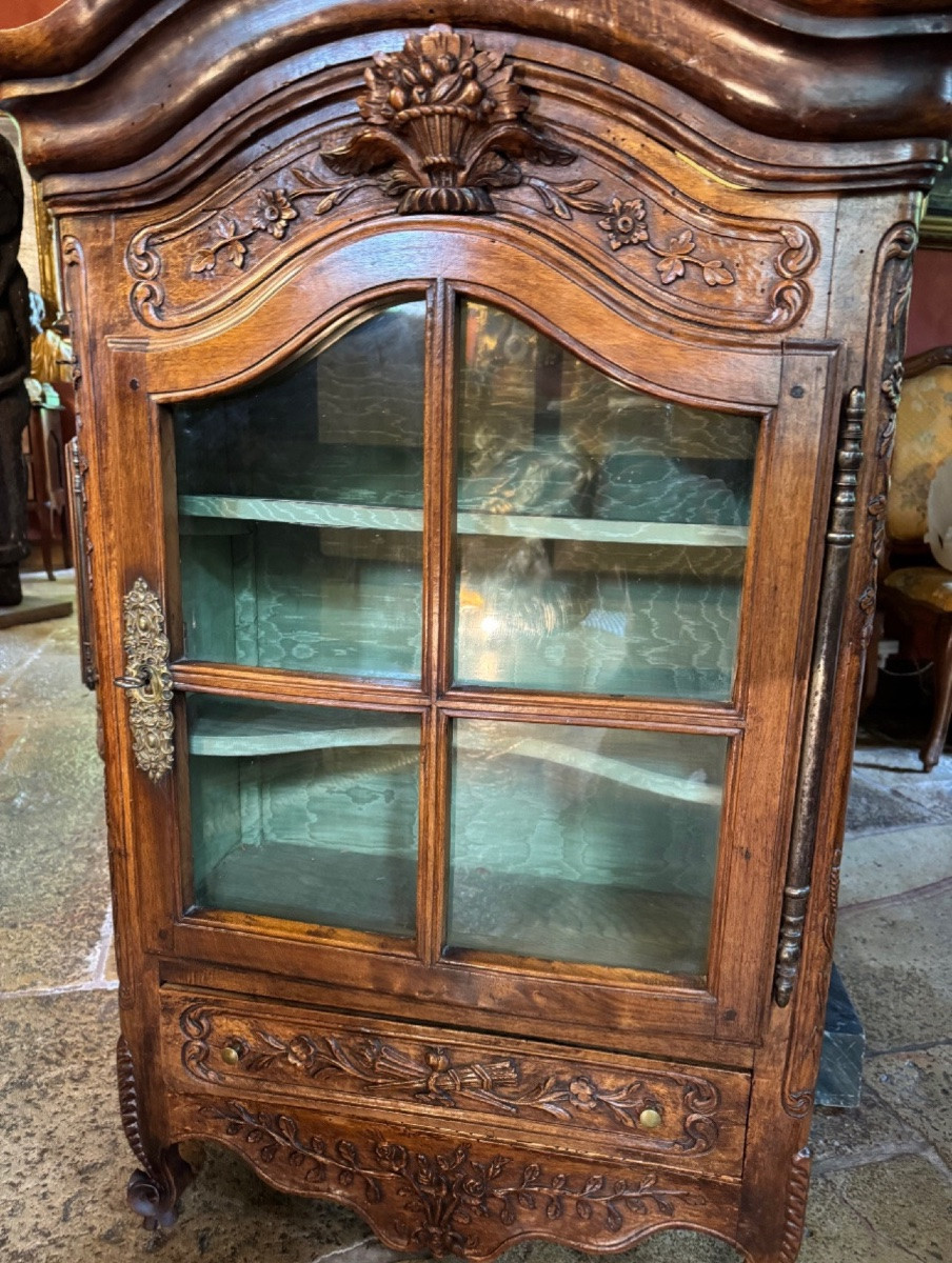 Verriot provençal en noyer du XIX eme siècle, superbe qualité -photo-7