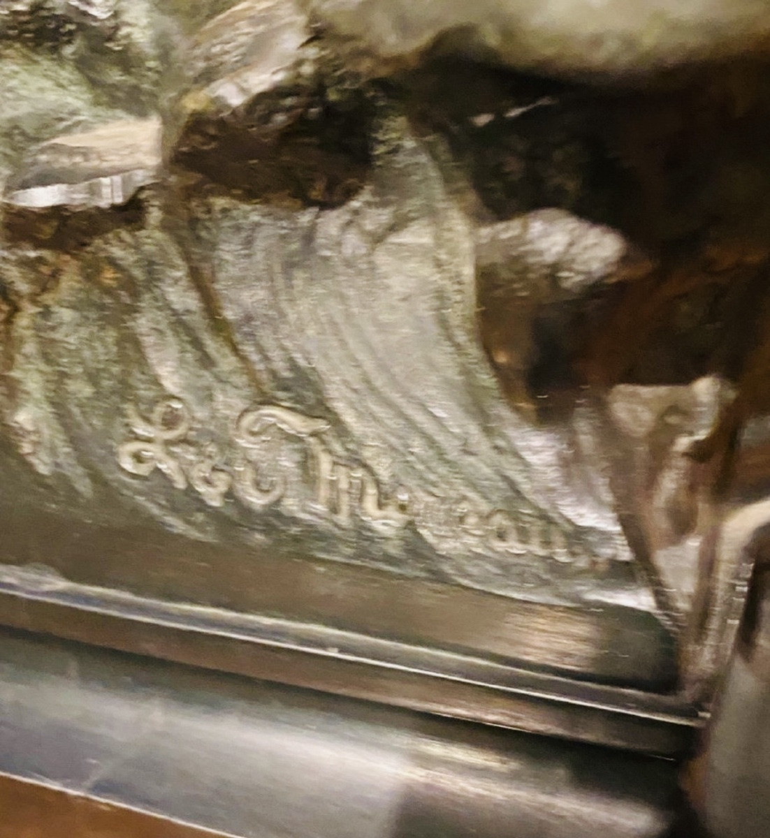 The Chariot Of Victorious Neptune, Signed By The Moreau Brothers-photo-5