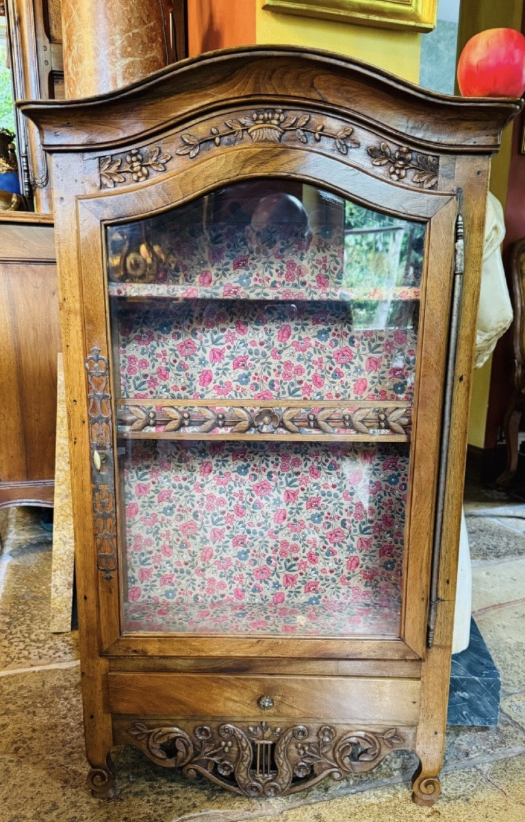 Verriot provençal en noyer transition Louis XV Louis XVI-photo-2